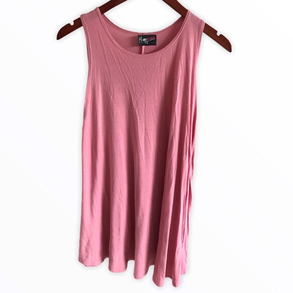 🪴3/$18 Mommylicious Maternity Tunic Tank Tie - Picture 2 of 5